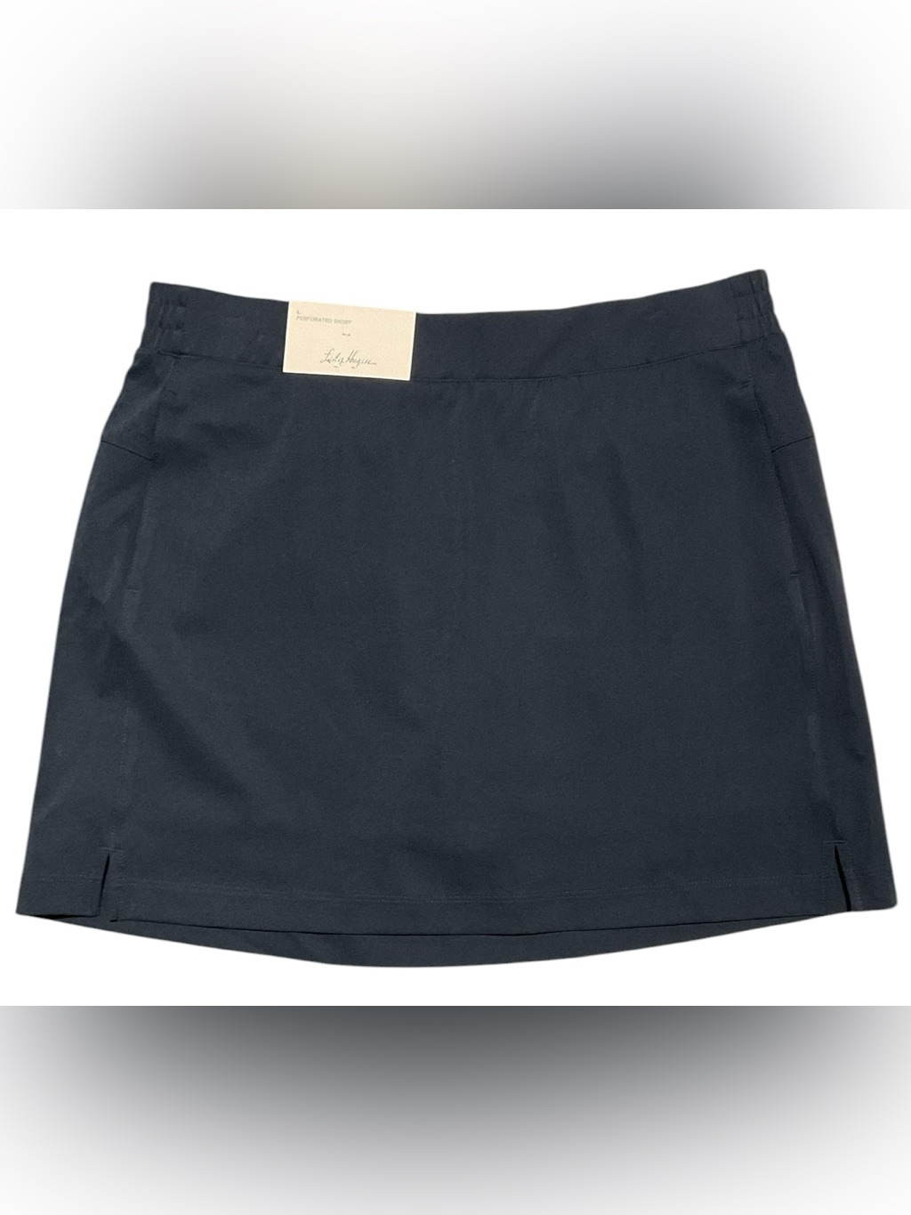 Nwt - Lady Hagen Navy 16” Perforated Golf Skort Women’s Large